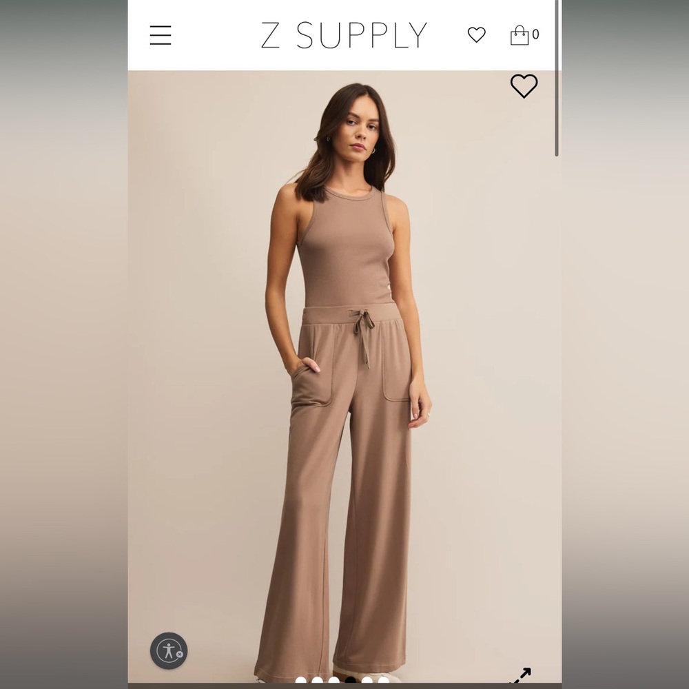 NWT Z supply XL Layover joggers